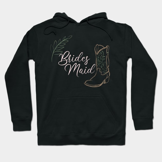 Brides Maid Shirt Hoodie by cowboyknees